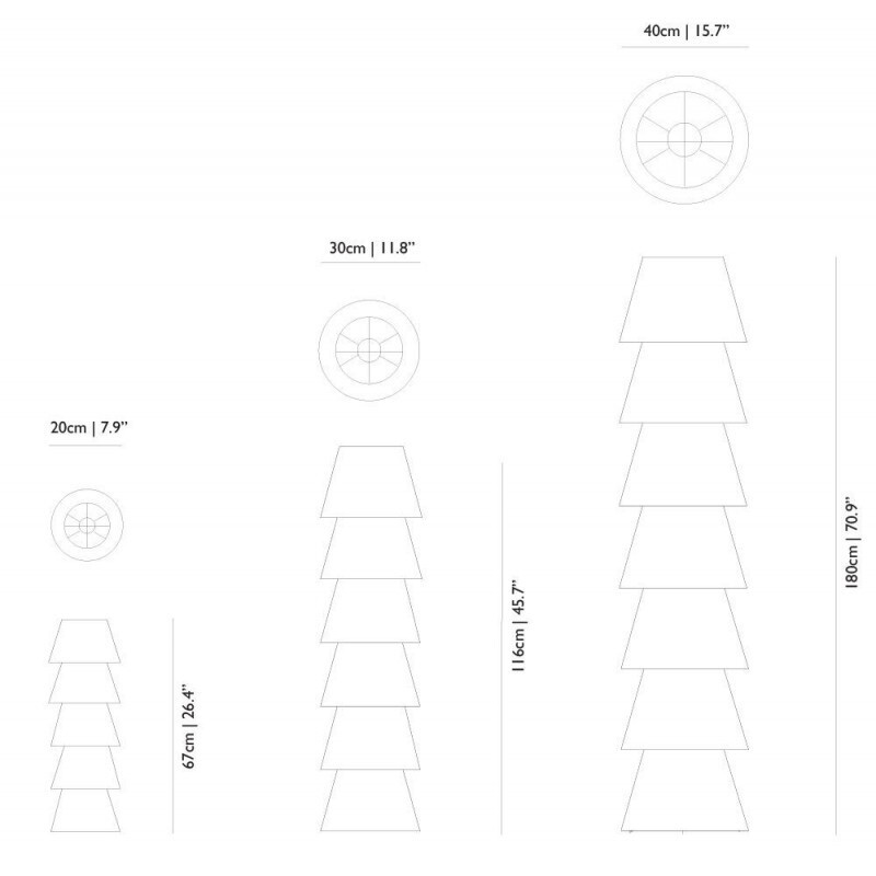 Напольный светильник Moooi Set Up Shade 7 white