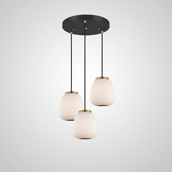 Подвесной светильник HEMING COMBO L3 B Диск by ImperiumLoft