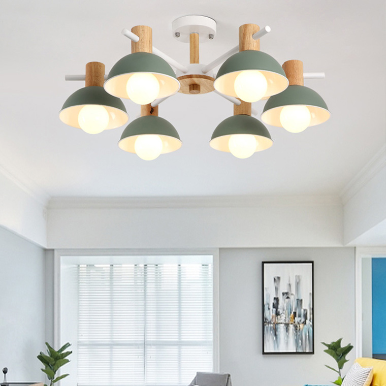 Люстра на штанге DOS D68 Green by ImperiumLoft