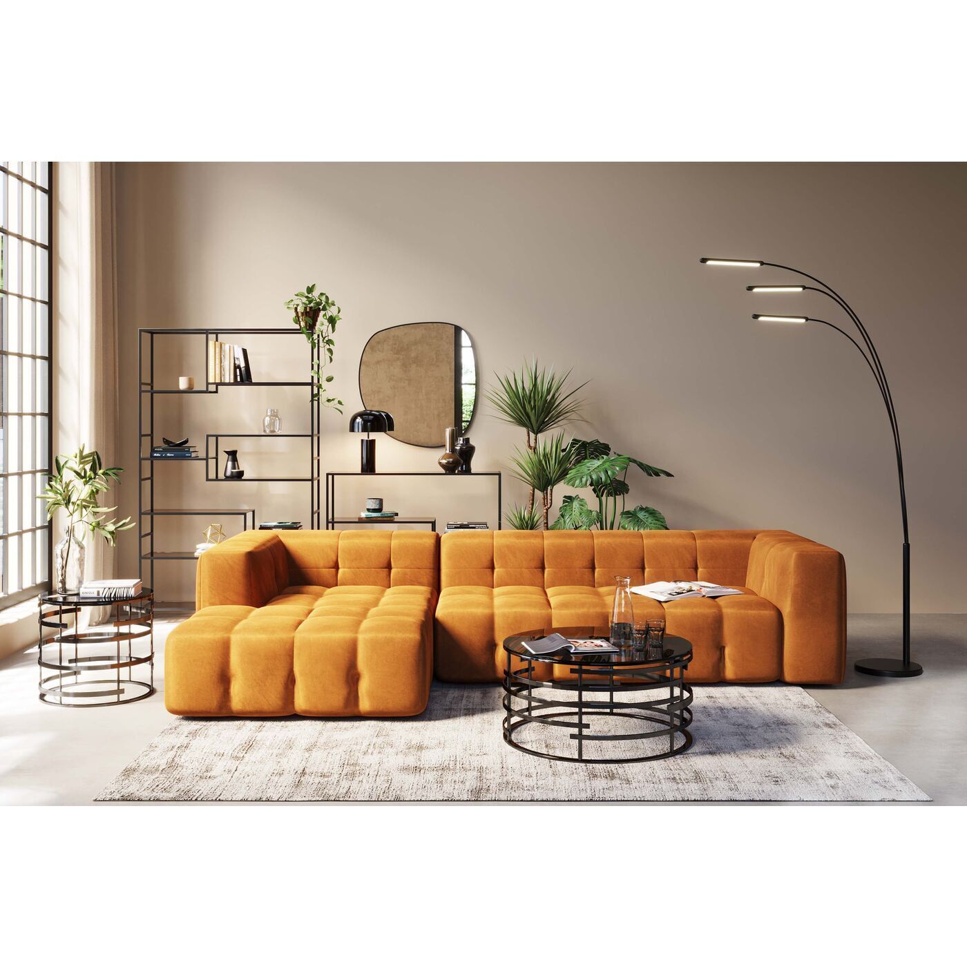 Диван угловой KARE Salamanca 86865