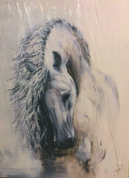 Холст "Видение" Garda Decor 89VOR-AQUARELLE31