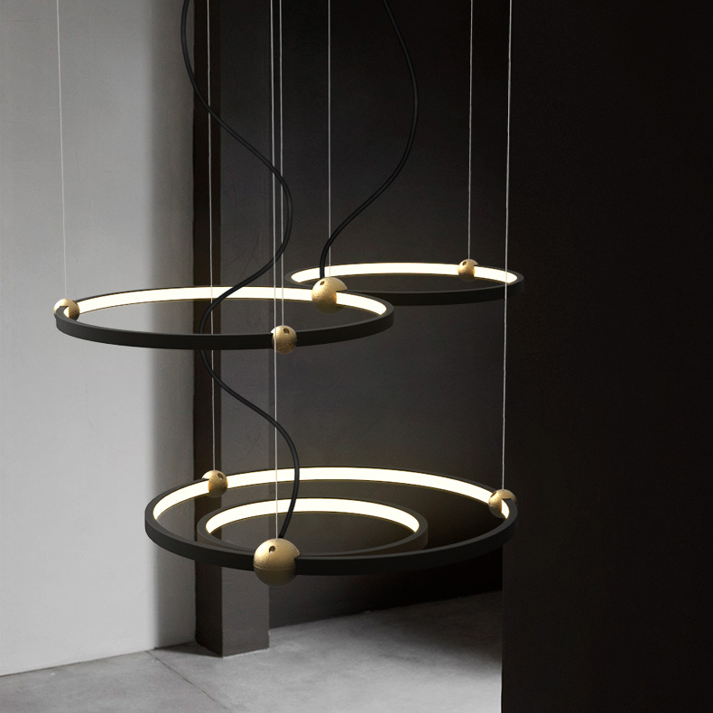 Подвесной Кольцевой Светильник Planetary D50+40 By Imperiumloft Подвесной Кольцевой Светильник Planetary D50+40 By Imperiumloft