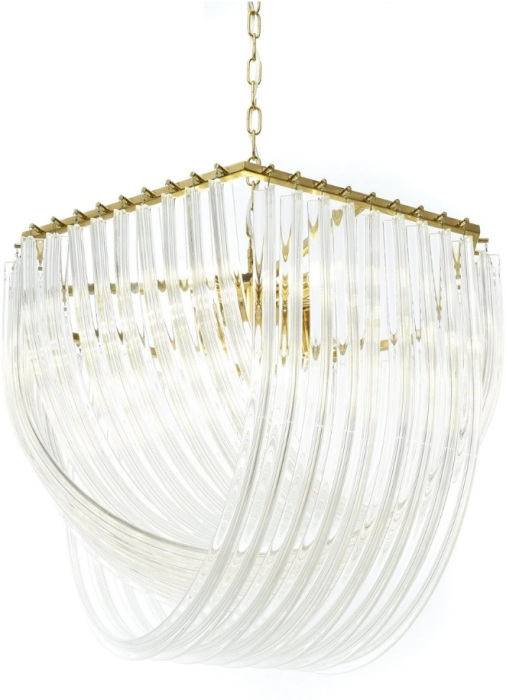 Подвесная люстра Lumina Deco LDP 6001-600 GD+CL