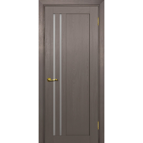 Межкомнатная дверь Graf PSU-32 белый сатинат Каменное дерево (1900 х 550)