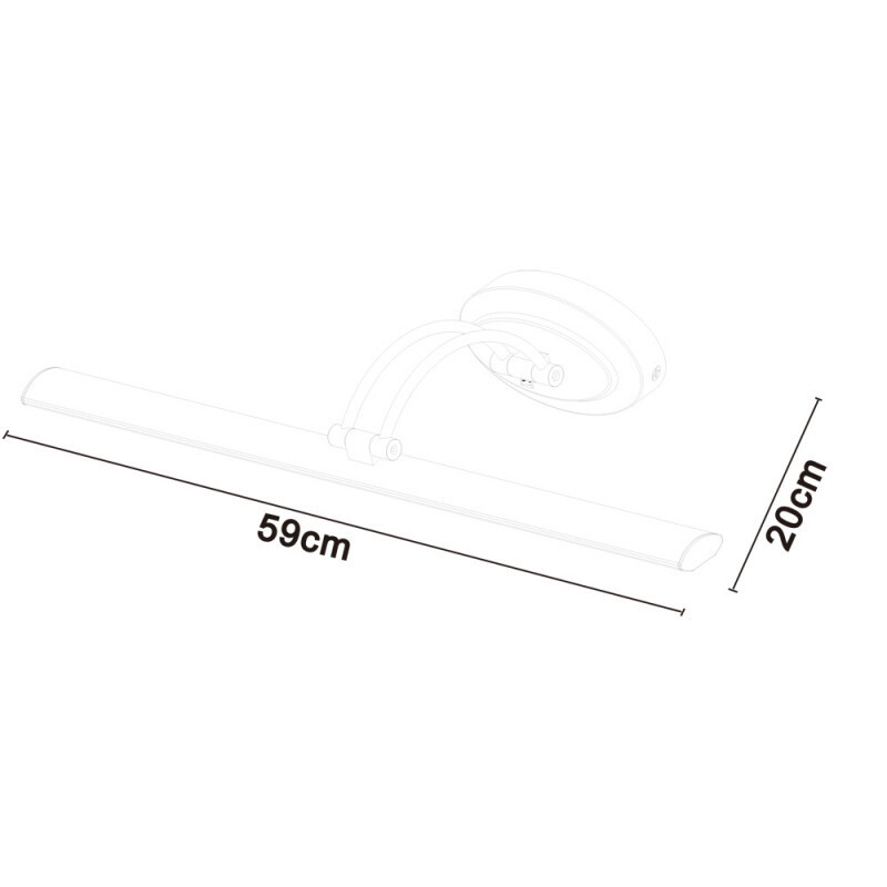 Светильник для картин Arte Lamp A5612AP-1CC