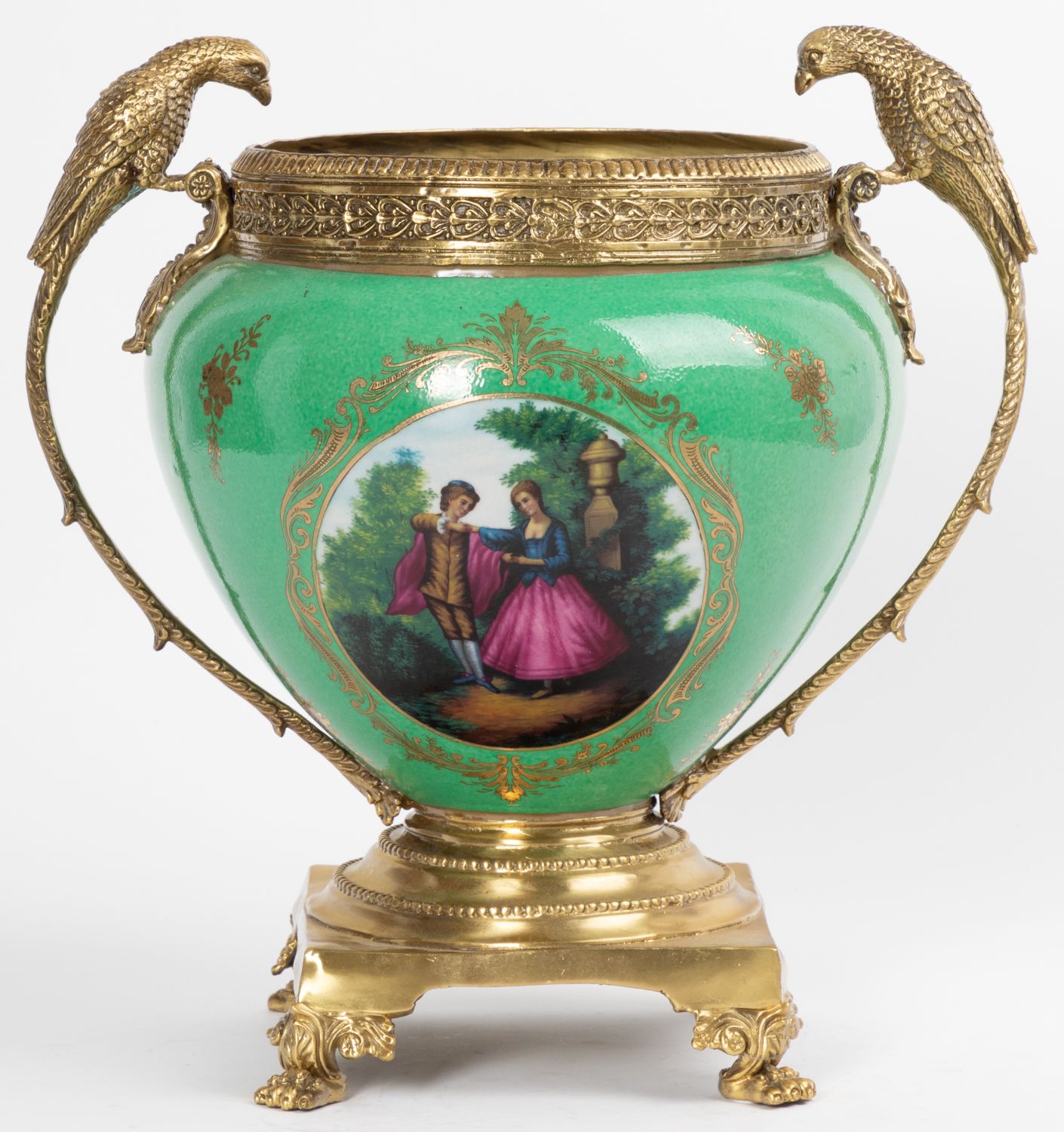 Чаша с птицами Glasar D452C/HG0268