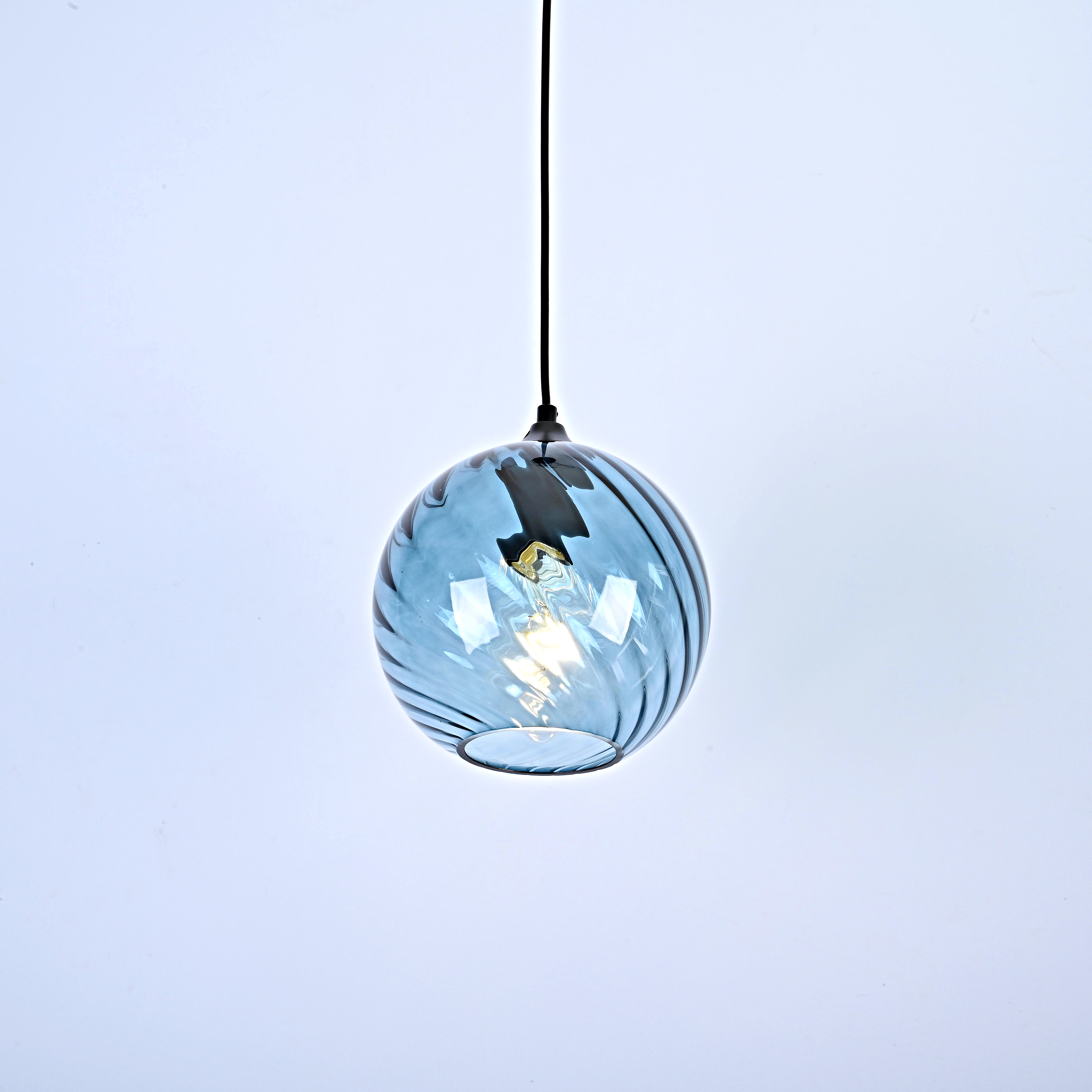 Подвесной Светильник Cl Rib B Blue By Imperiumloft