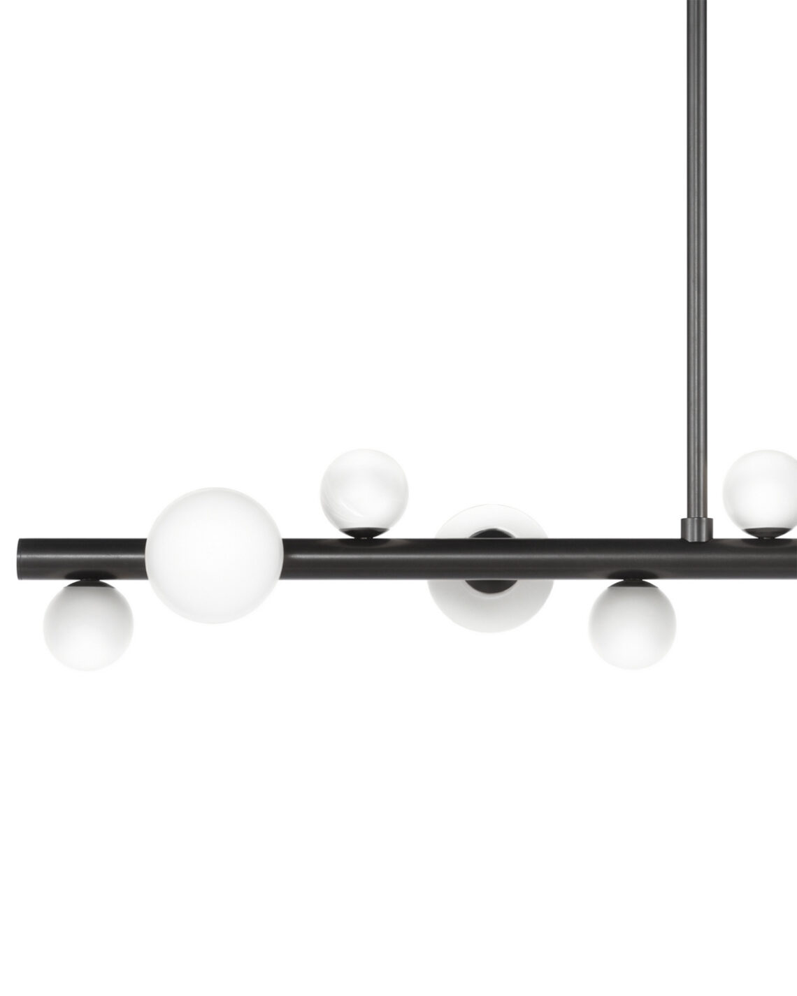 Чёрная люстра Квинт Louvre Home P7556PA