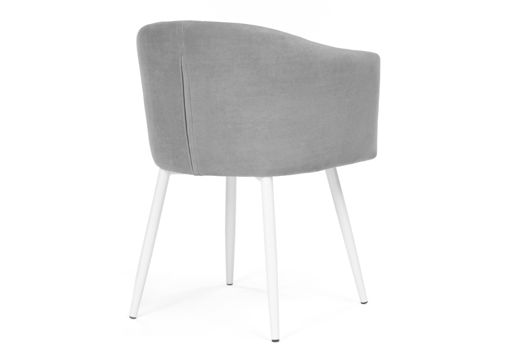 Стул Woodville Валета светло-серый / белый 504207