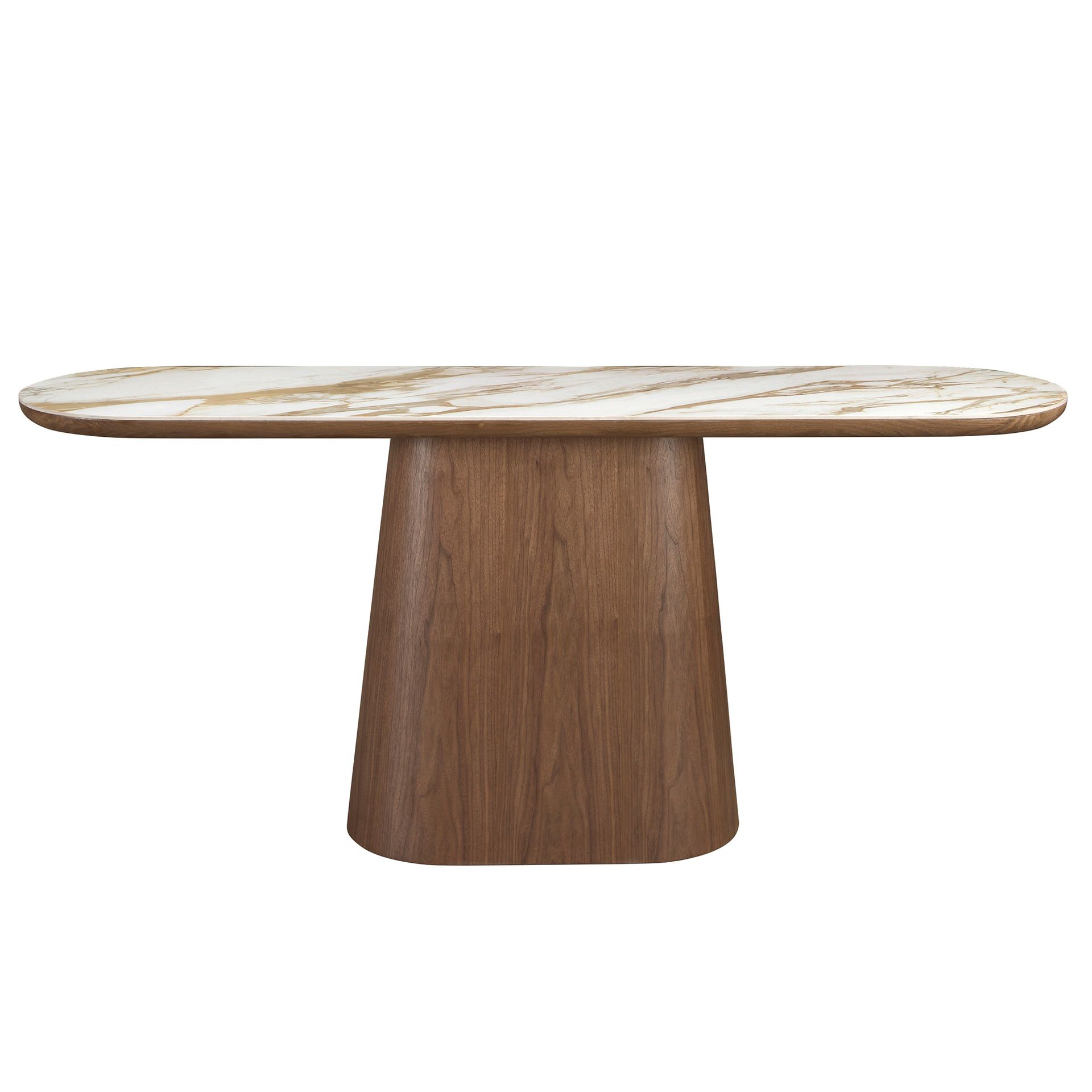 Консоль 3284 из керамики в мраморной отделке и ореха Angel Cerda