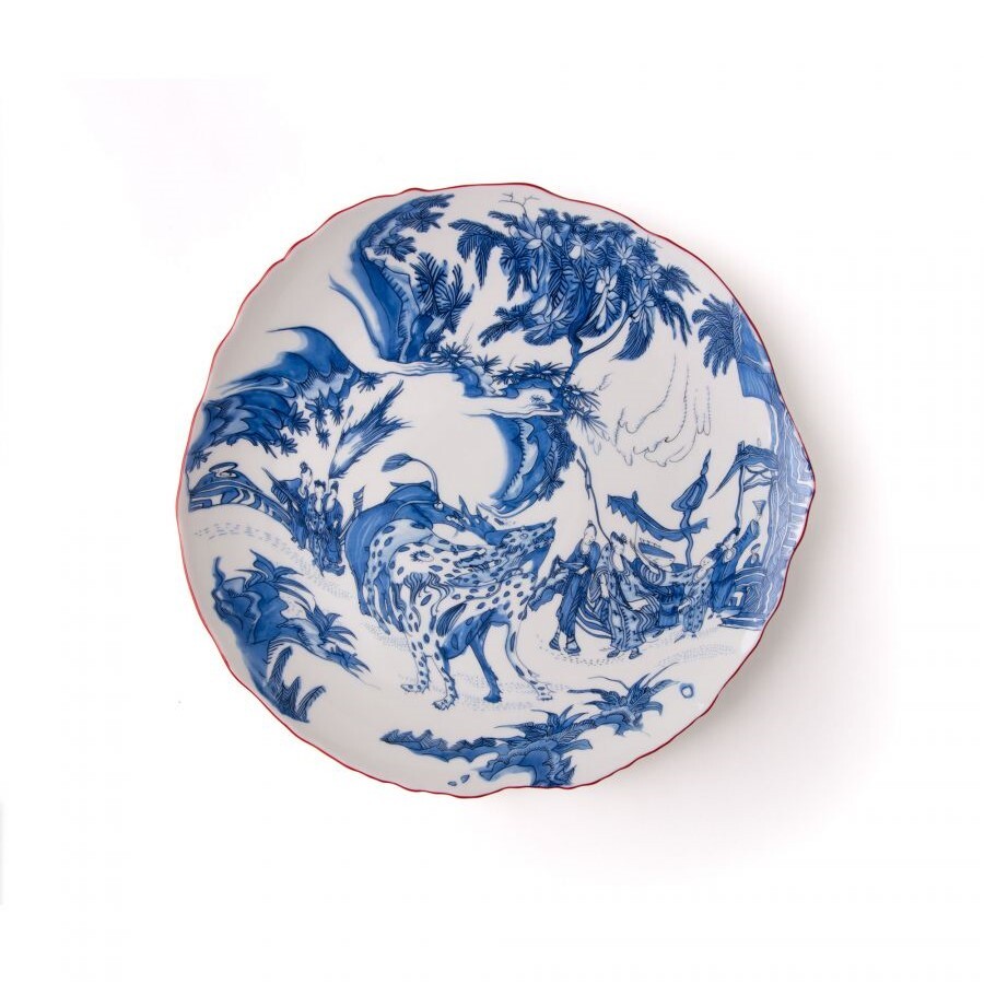 Тарелка Seletti Blue Chinoiserie 11203