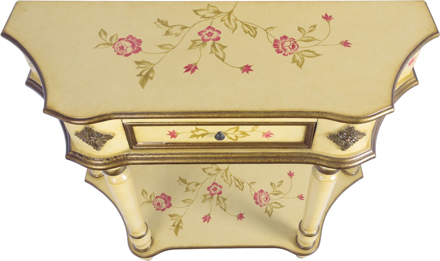 Консоль с ящиком Glasar 35-093