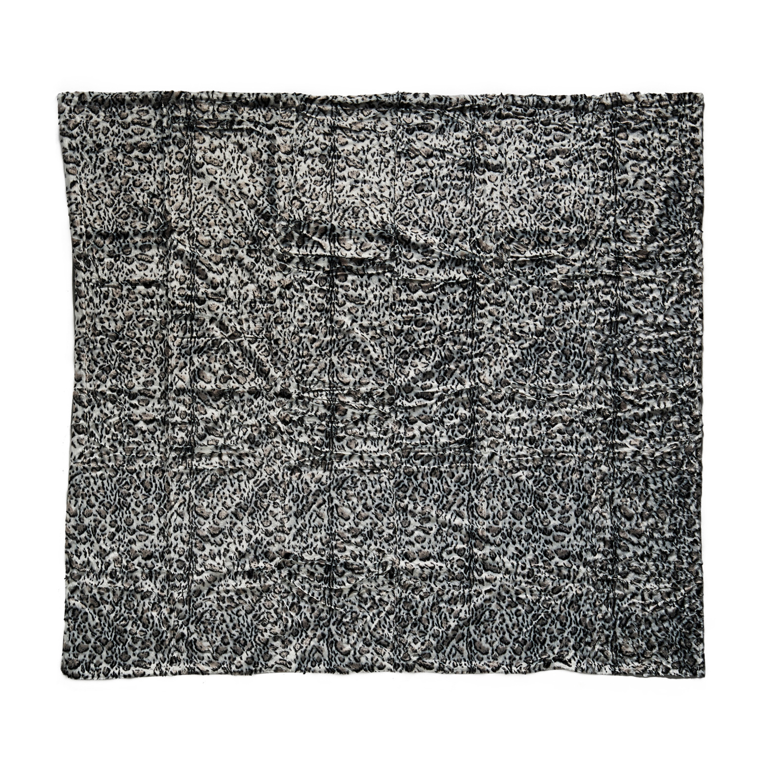 Плед LEOPARDO цвет белый/черный Vical