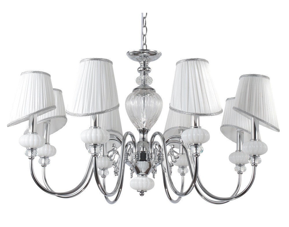 Люстра Crystal Lux ALMA WHITE SP-PL8