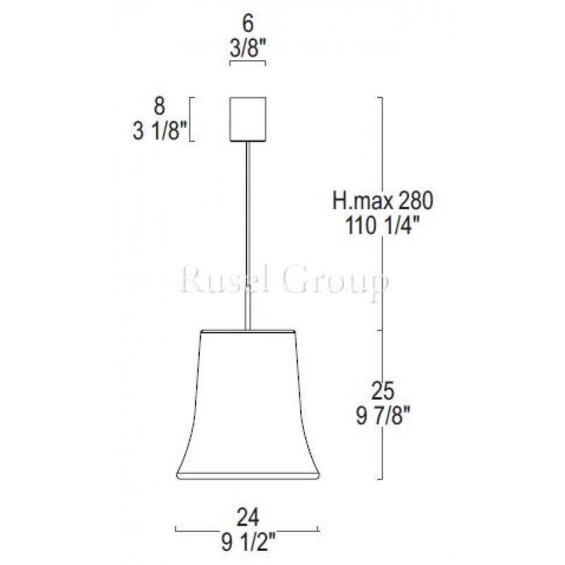 Подвесной светильник Leucos CLOCHE S