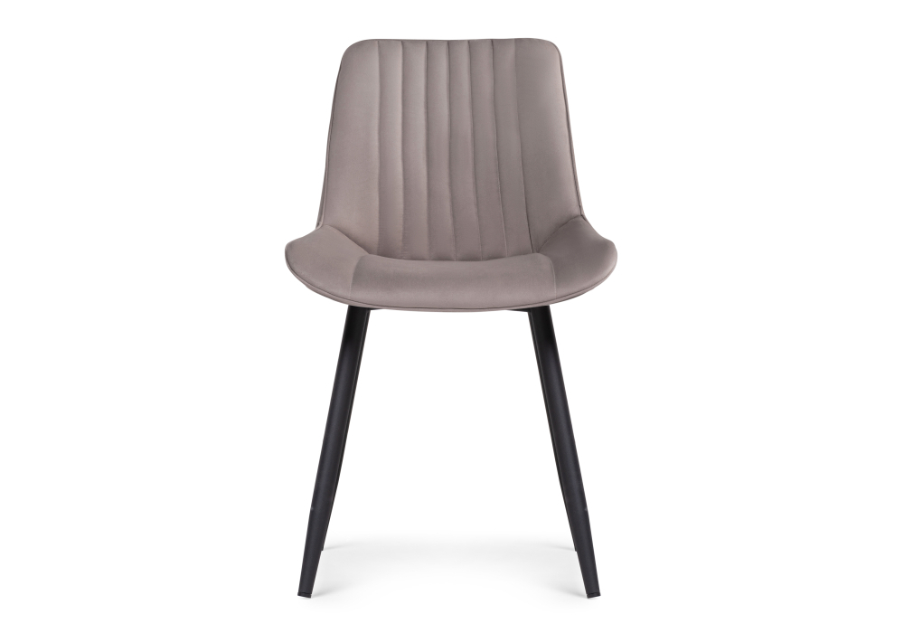 Стул Woodville Седа велюр латте / черный 515100