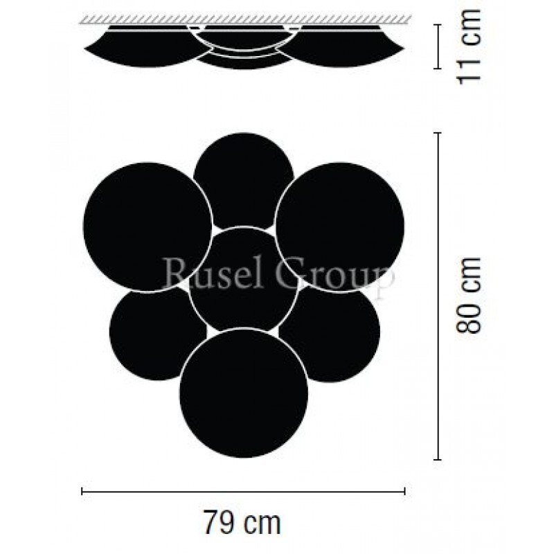 Потолочный светильник Vibia Puck 5445