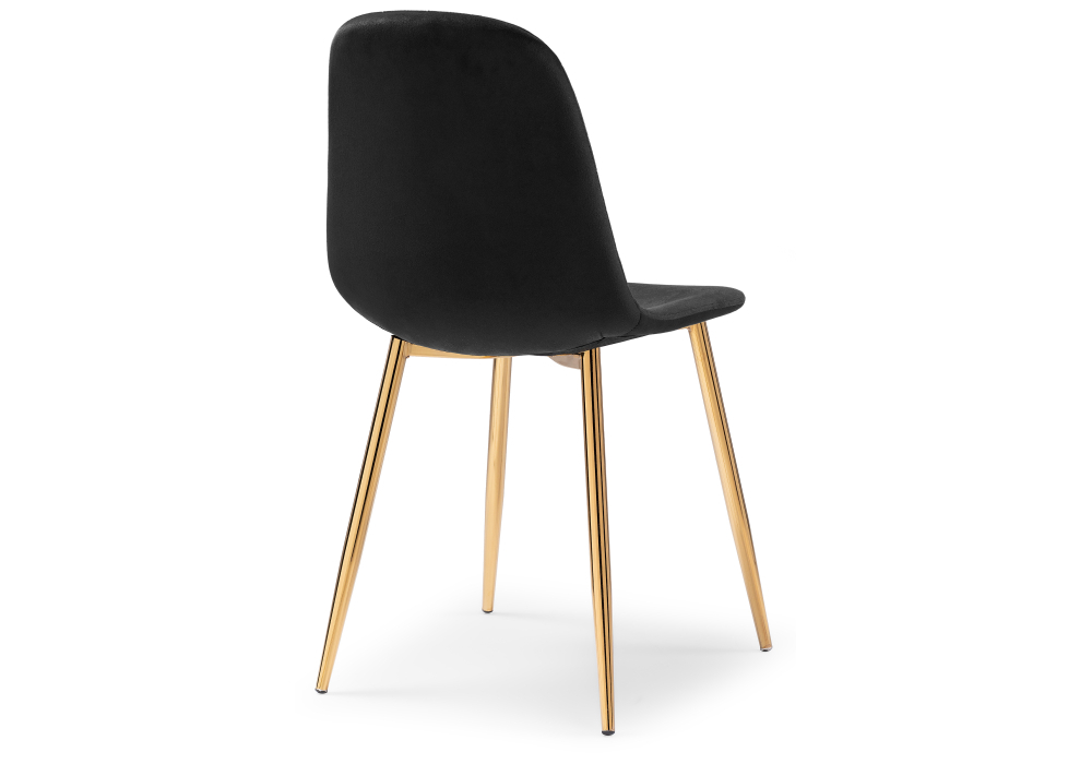 Стул Woodville Dabl black / gold 15326