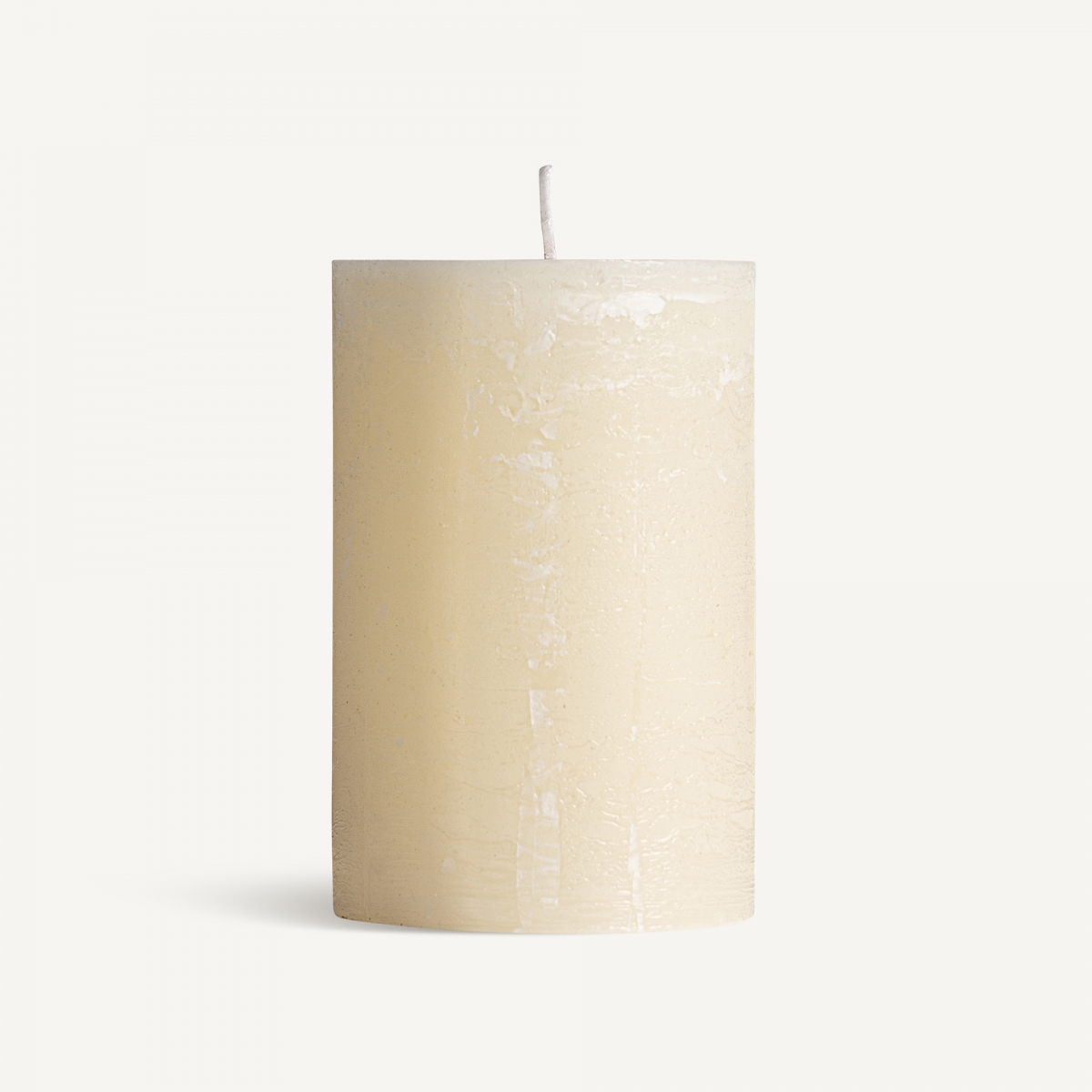 Круглая свеча GRASLE кремового цвета 900 г Vical