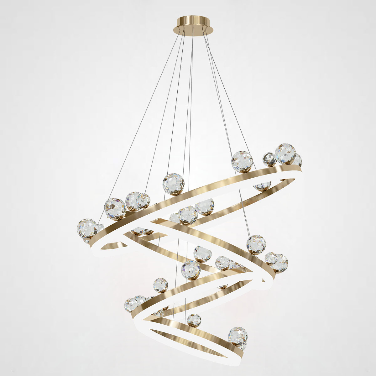 Подвесная люстра JOSIAN E D40 D60 D80 D100 4R by ImperiumLoft