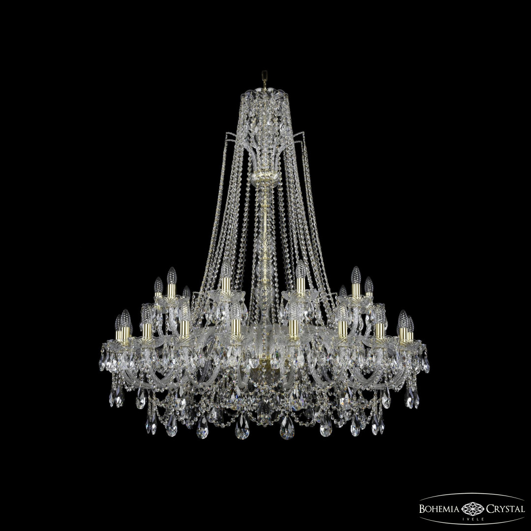 Люстра хрустальная 1411/20+10/400/XL-130 G