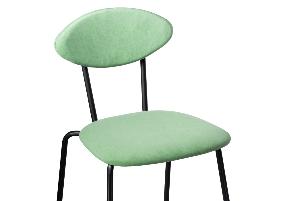 Стул Woodville Мареон катания минт / черный матовый 510613