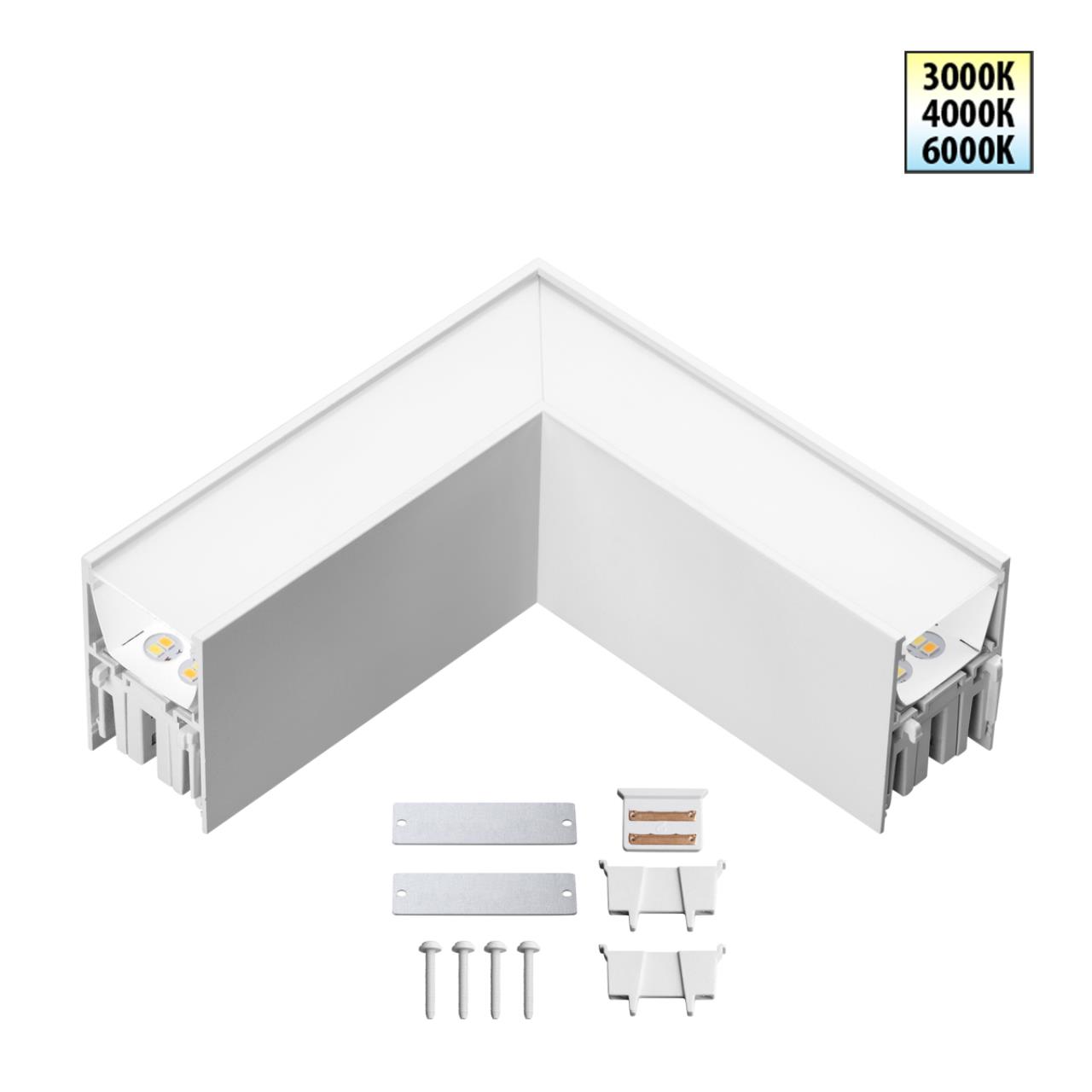 Светильник соединитель «L» с переключателем цветовой темперетуры Novotech 359608