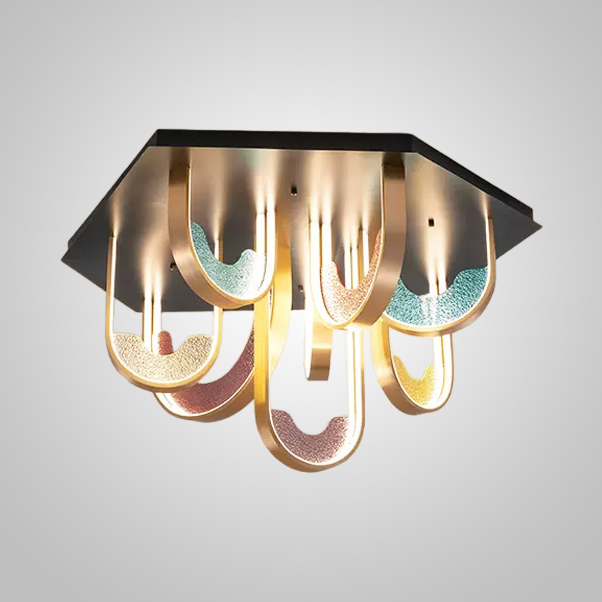 Потолочная люстра VITRAGE CH L by ImperiumLoft