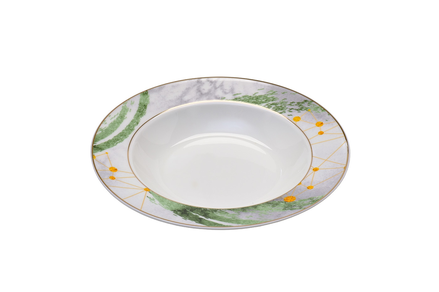 Тарелка суповая "Cometa" 21,5 см Garda Decor 26FC-TARSP-COMETA-21,5