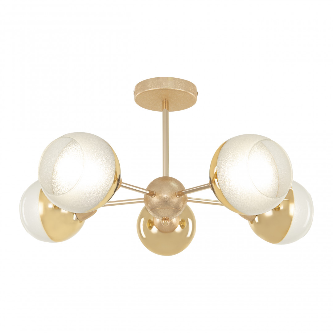 Люстра с плафонами 327007/5 GD Arte Milano