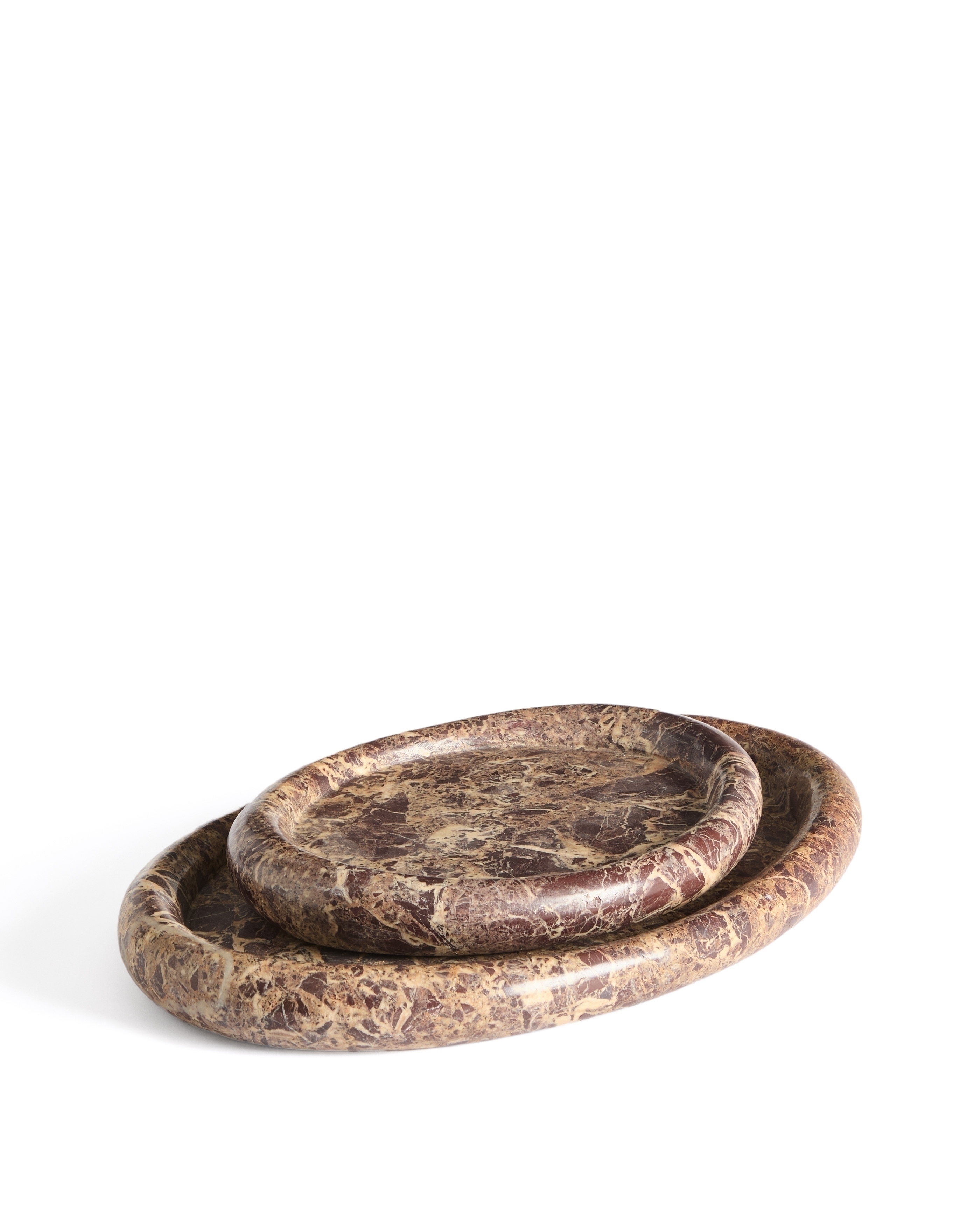 Поднос Lenorel из бордового мрамора 30 x 23 см La Forma 436978