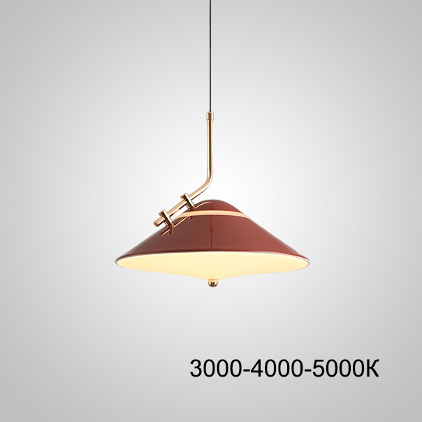 Подвесной светильник RUNAR Red Трехцветный свет by ImperiumLoft