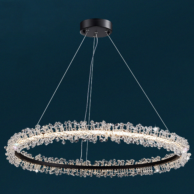 Подвесная люстра THERA D100 Black by ImperiumLoft