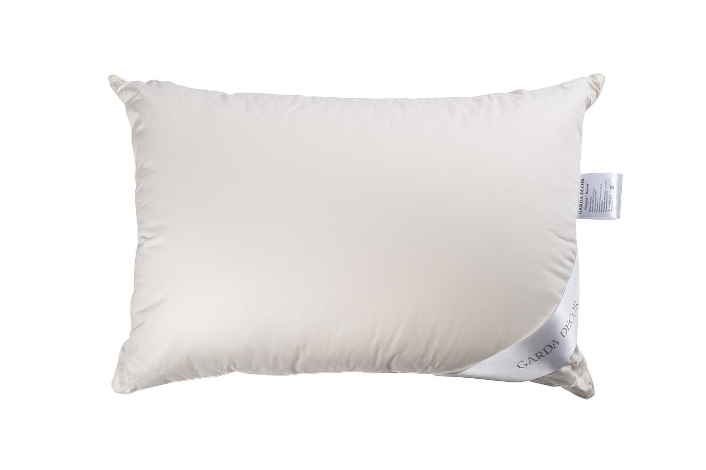 Подушка "Мальва" 50х70см хлопок Garda Decor 104BP-PHCK57-ZHEL