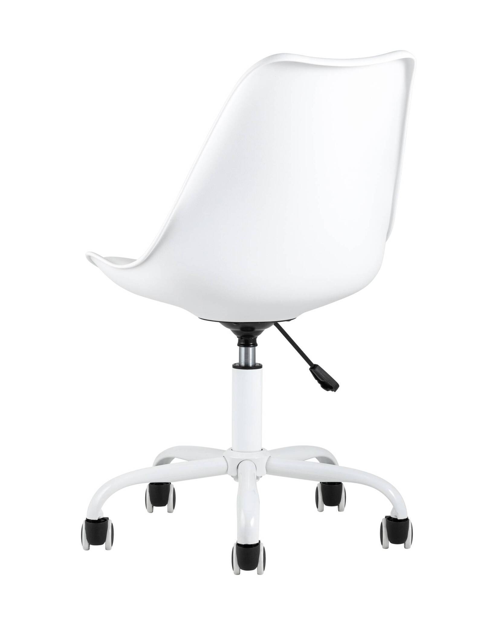 Стул офисный Blok пластиковый белый Stool Group