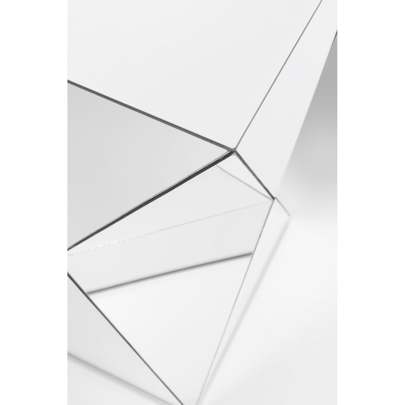 Столик журнальный Luxury Triangle White 32x32 см KARE 85650