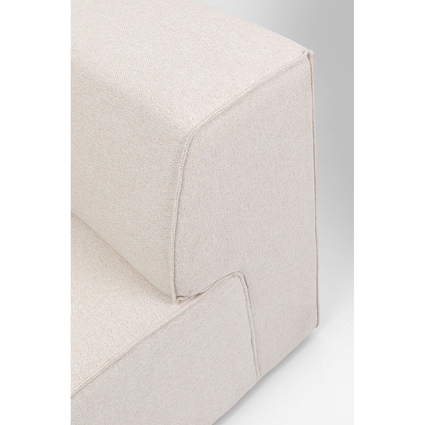 Угловой элемент дивана правосторонний Infinity Corner 100 Elements Cream Right KARE 86259