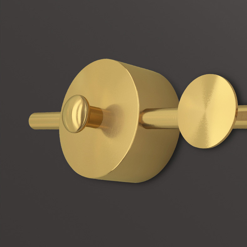 Настенный светильник LIDDA L88 Brass by ImperiumLoft