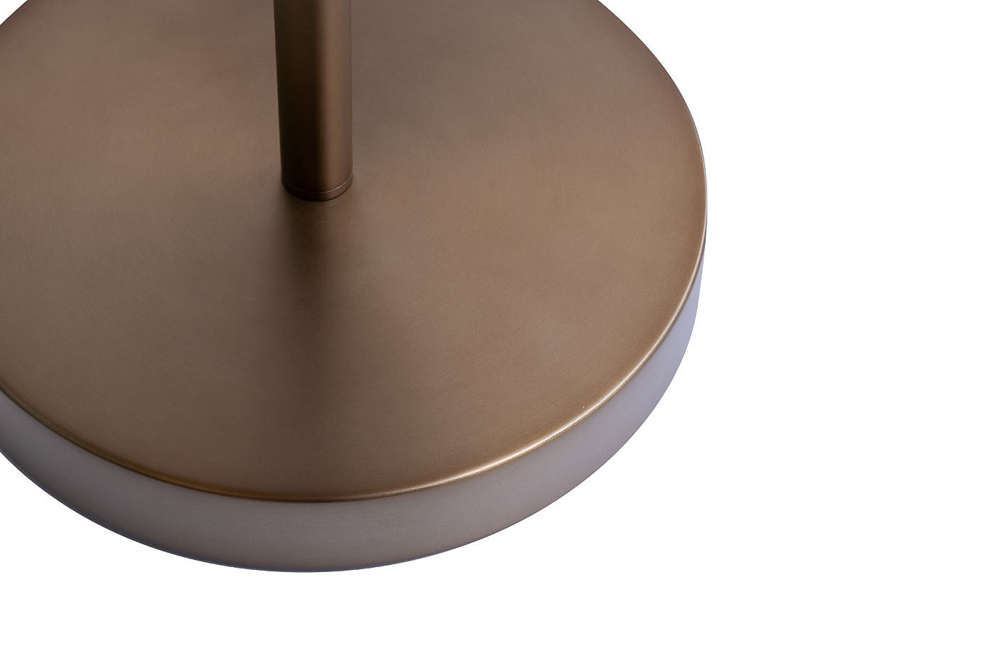 Торшер с мраморным столиком (белый плафон) Garda Decor 22-88338FL