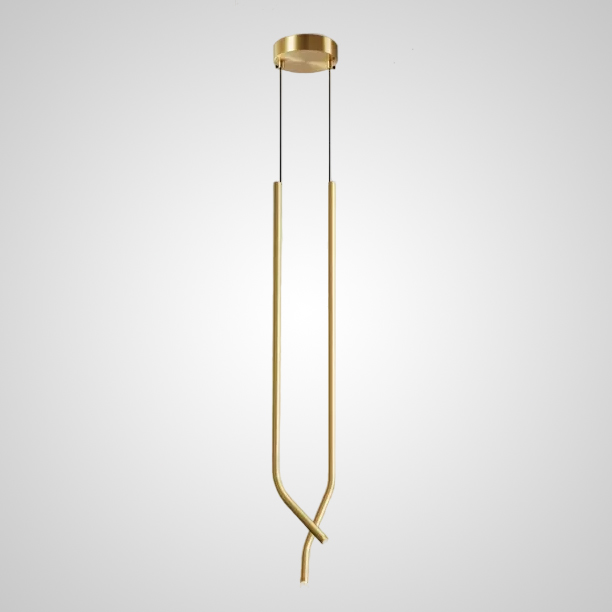 Подвесной светильник ZAKRIS DUO Brass by ImperiumLoft