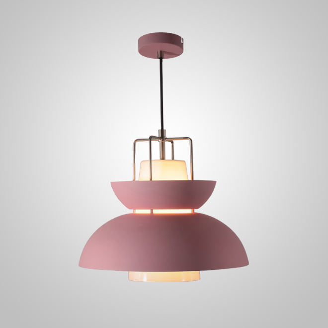 Подвесной светильник CORN D21 Pink by ImperiumLoft