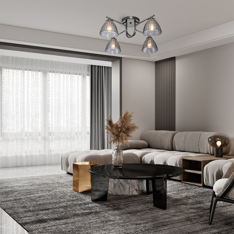 Накладная люстра Escada 659/4PL Black