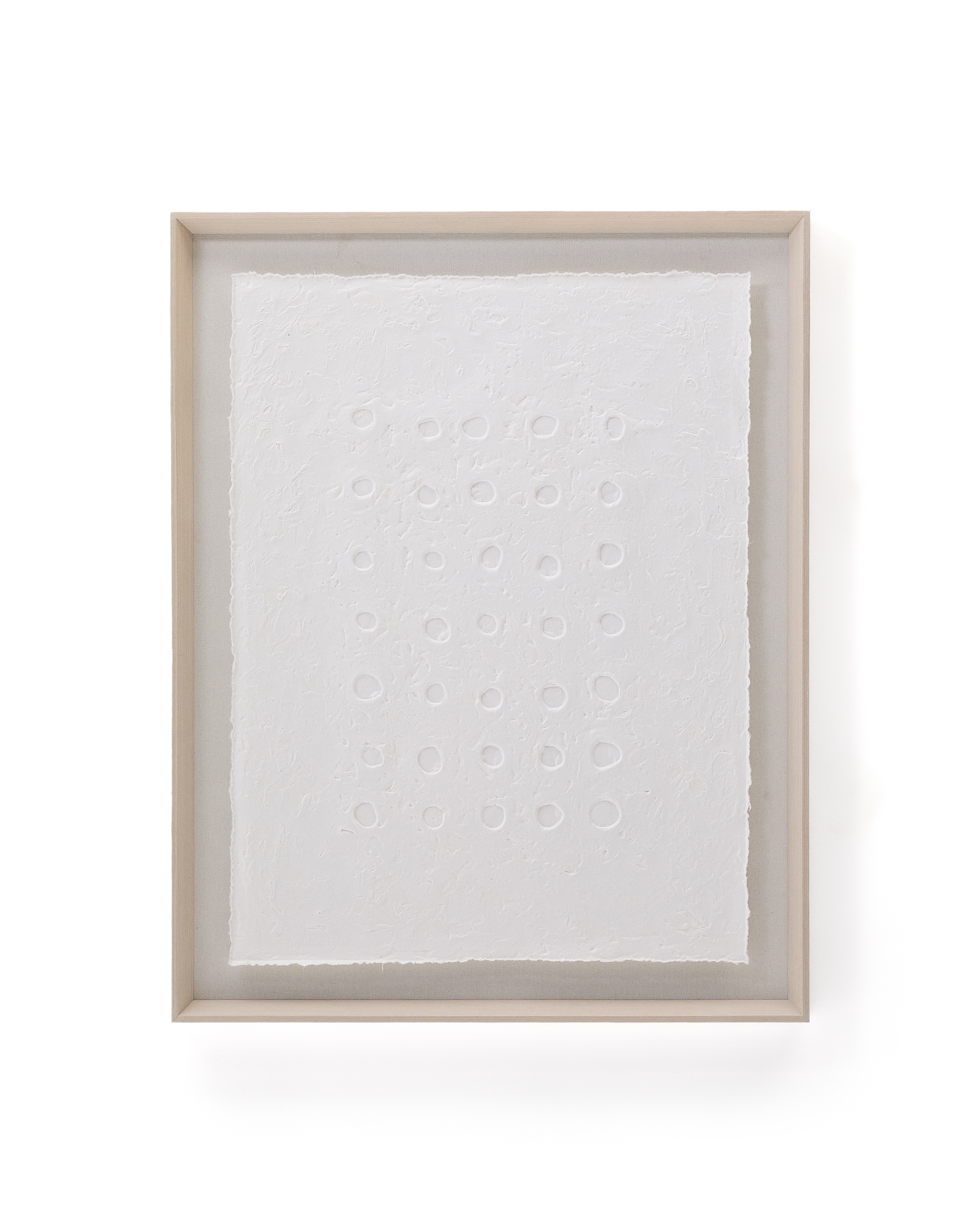 Olvin Абстрактная картина на белой бумаге с рельефным рисунком 73,6 x 93,6 см La Forma (ex Julia Grup)