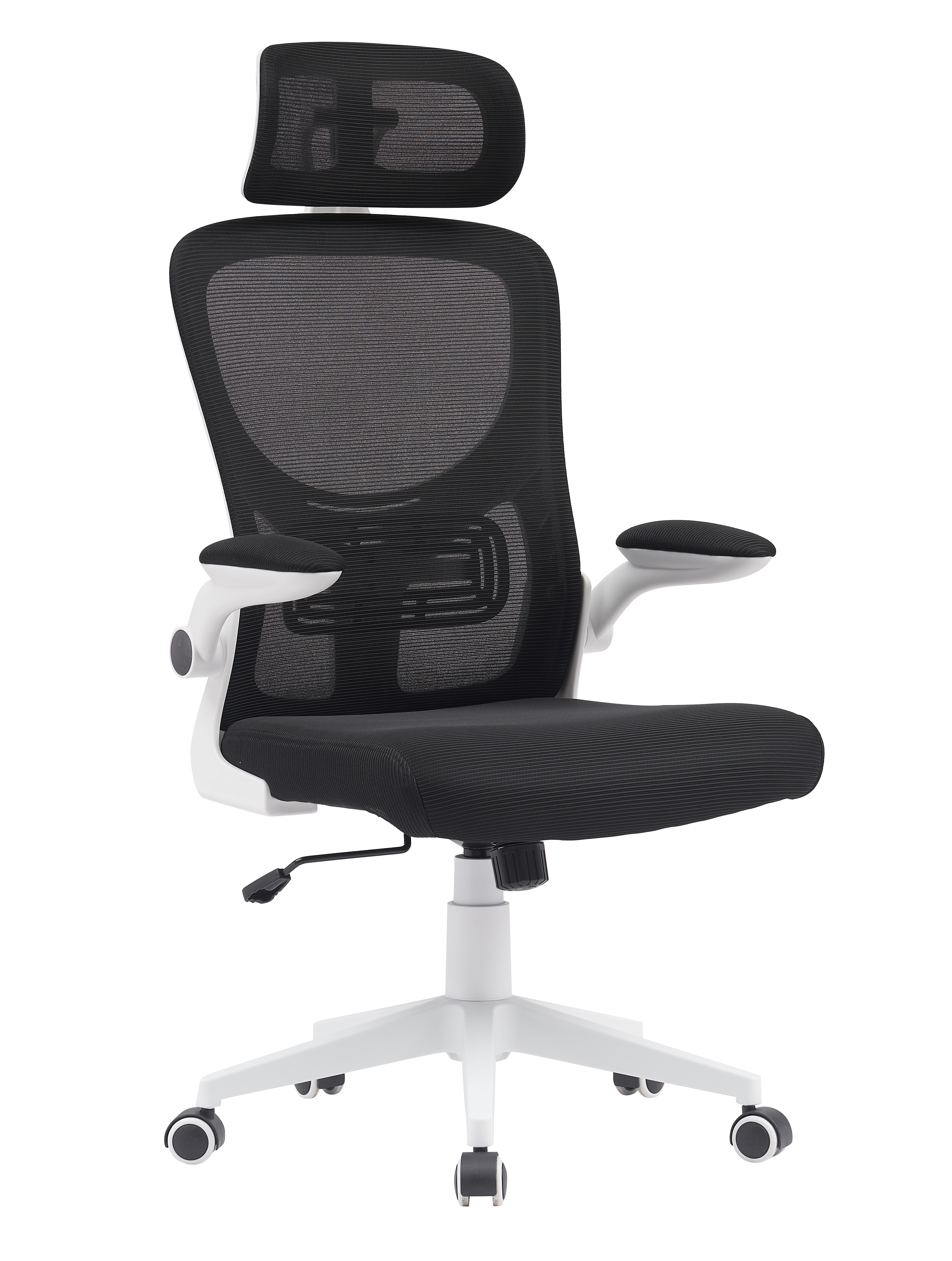 Кресло офисное TopChairs Airone белый с черной сеткой Stool Group