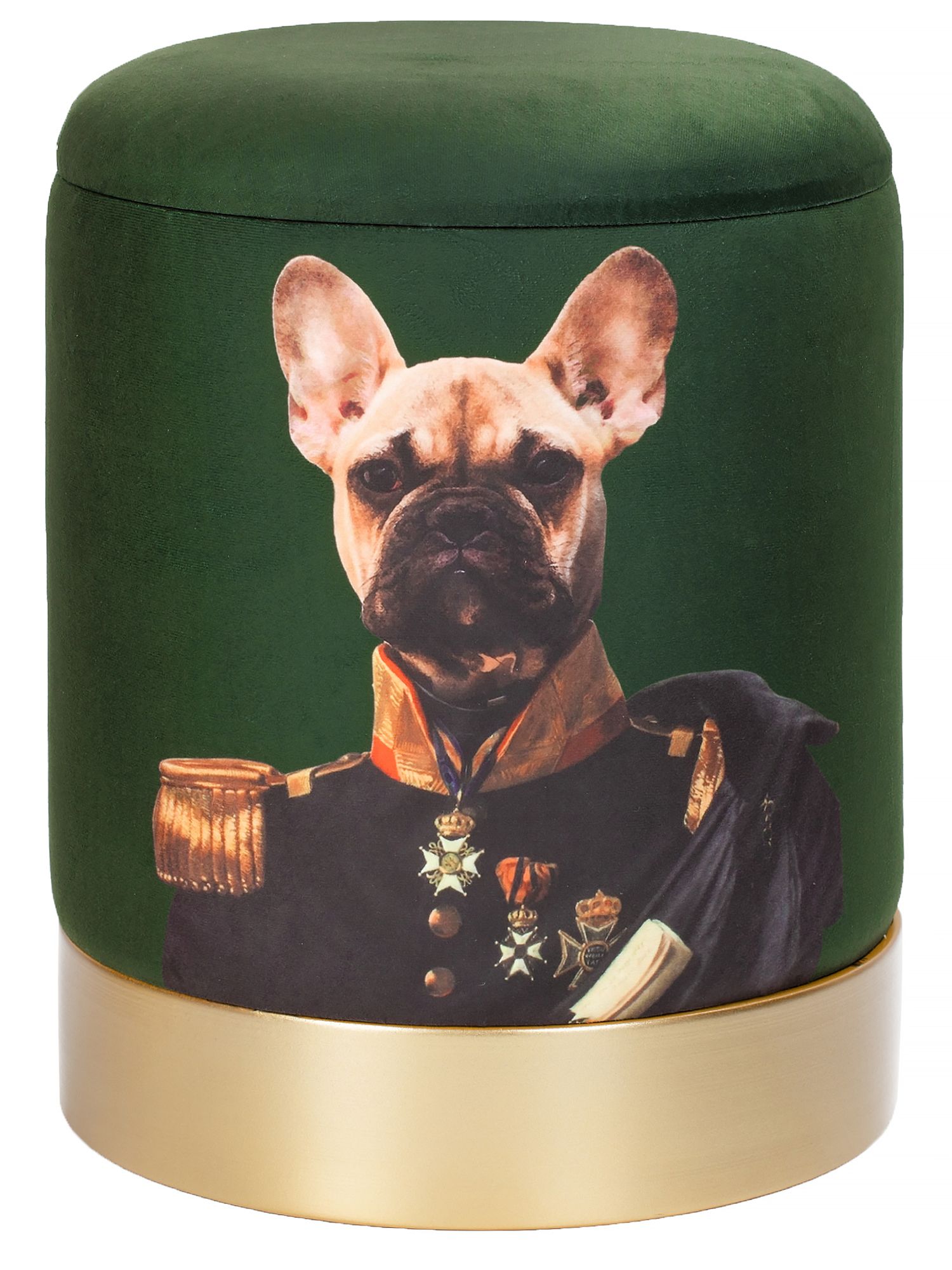 Пуф с крышкой Glasar 49-305B