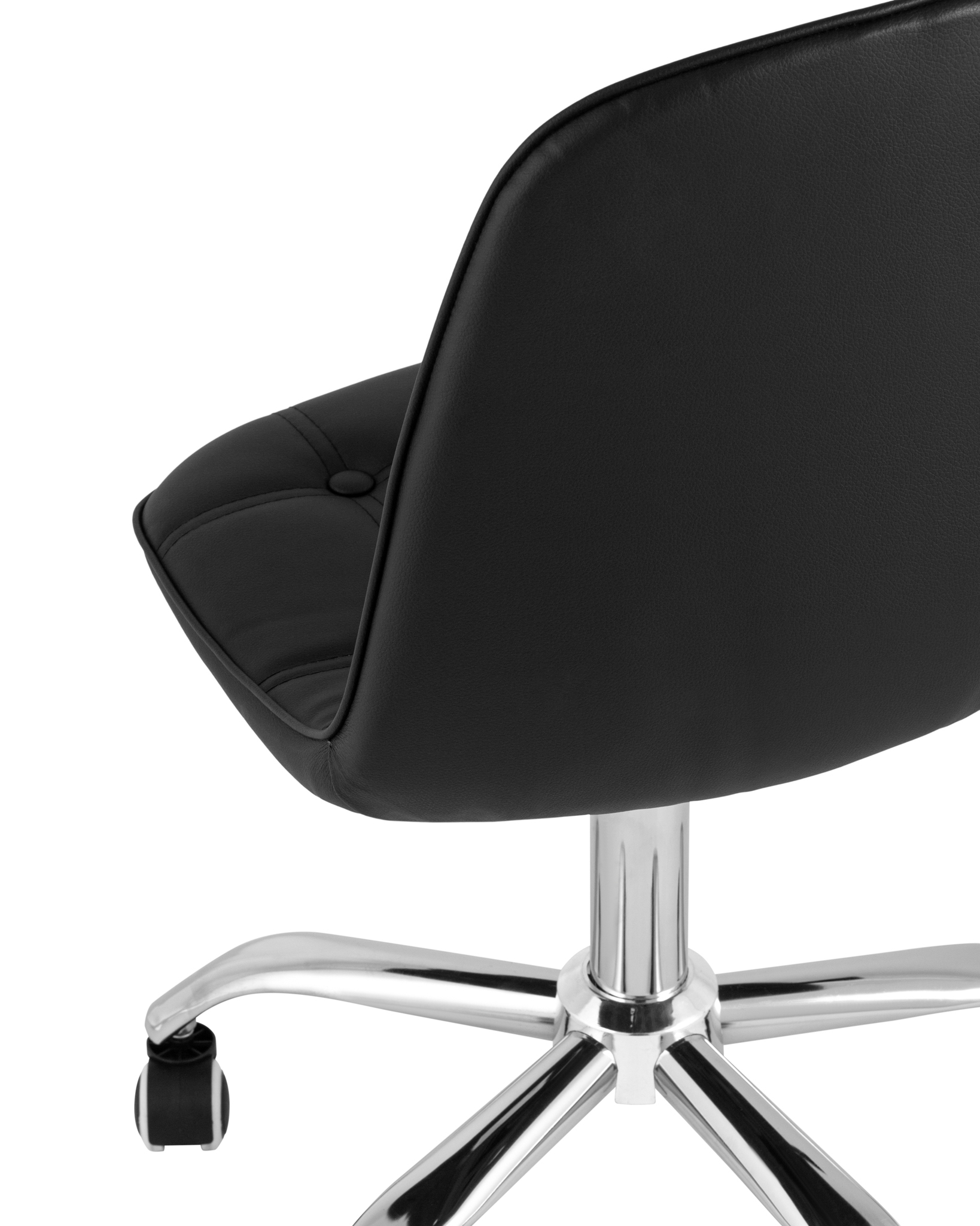 Стул офисный Тейлор экокожа черный Stool Group