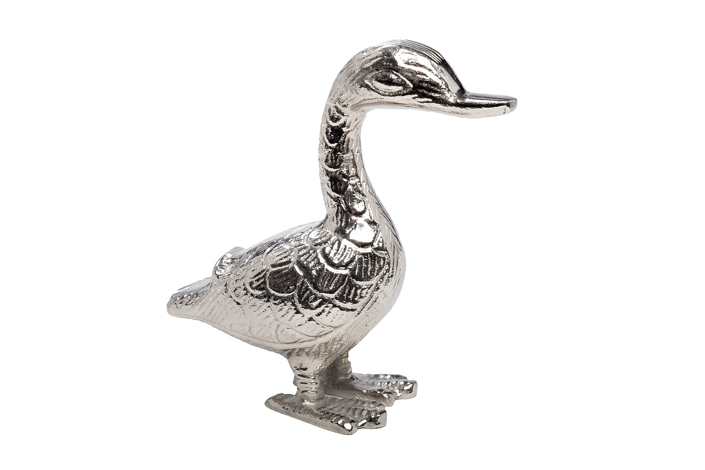 Статуэтка Утка хром Garda Decor 94PR-1413