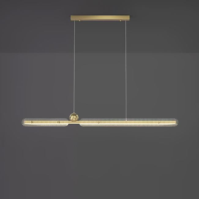 Реечный, рядный светильник CHIFFA B L160 Brass by ImperiumLoft