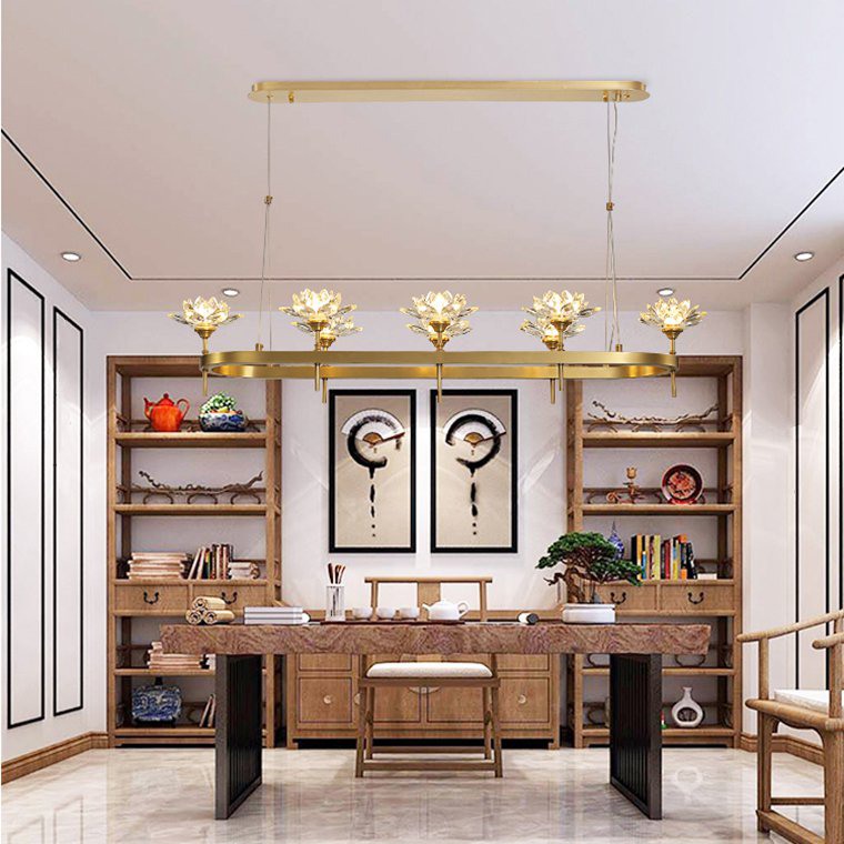 Подвесная Люстра Lotos Long 8 By Imperiumloft