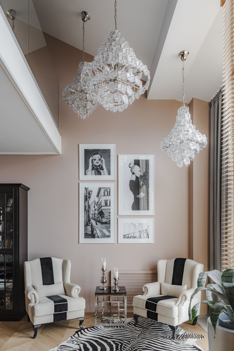 Стол журнальный с черной столешницей Garda Decor GY-ET2051212